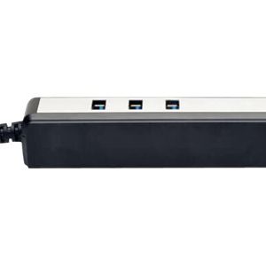 Tripp Lite   Portable 4-Port USB 3.0 SuperSpeed Mini Hub with Built In Cable hub 4 ports U360-004-MINI