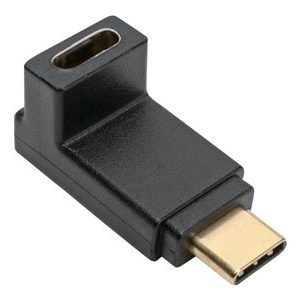 Tripp Lite   USB C to USB Type C Adapter Converter Right Angle M/F 10Gbps 3A USB-C adapter USB-C to USB-C U420-000-F-UD