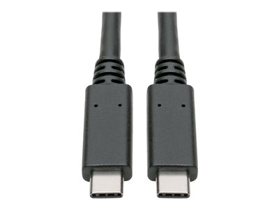 Tripp Lite   USB C Cable USB 3.1 Gen 1 5A USB Type C M/M Fast Charging 3ft USB-C cable USB-C to USB-C 3 ft U420-003-5A