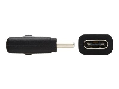 Tripp Lite Cable (M/F) USB 3.2 Gen 2, 3, 60W PD Right-Angle Plug, Black, 20 in. (0.5 m) USB-C exten... U421-20N-G2-RA - Corporate Armor
