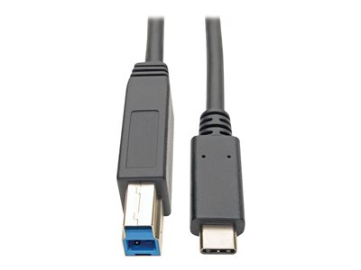 Tripp Lite   USB Type-C to USB Type-B Cable 5 Gbps, USB-C (3.1) to USB-B (3.0), M/M, Thunderbolt 3, 6 ft. USB-C cable USB Type B to USB-C 6 ft U422-006