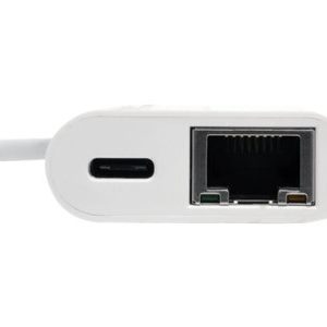 Tripp Lite   USB-C to Gigabit Ethernet Network Adapter w/ USB-C Charging Port network adapter USB-C 3.1 Gigabit Ethernet U436-06N-G-C
