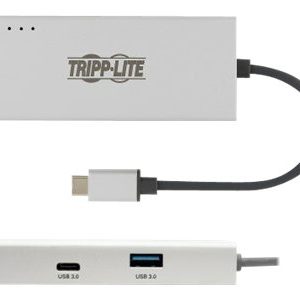 Tripp Lite   USB C to HDMI Docking Station Adapter w/ USB-A Hub, USB-C PD Charging, Gigabit Ethernet Port, USB Type C, USB-C, USB TYpe-C doc… U442-DOCK13-S