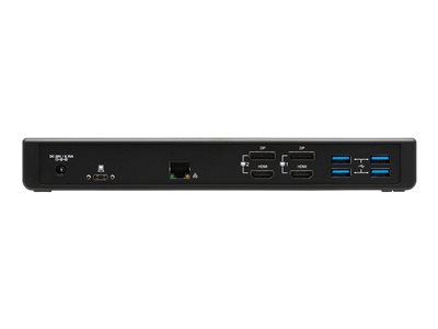 Tripp Lite   USB C Dock, Dual Display 5K 60 Hz DP, 4K 60 Hz HDMI, USB 3.2 Gen 1, USB-A/C Hub, GbE, 85W PD Charging, Black docking station US… U442-DOCK21-B