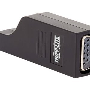 Tripp Lite   USB C to VGA Adapter Vertical M/F USB 3.1 Gen 1 1080p USB-C Thunderbolt 3, 1920 x 1200 5 Gbps, Black external video adapter blac… U444-000-VGA