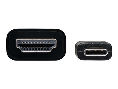 Tripp Lite   USB C to HDMI Adapter Cable USB 3.1 Gen 1 4K M/M USB-C Black 3ft video cable HDMI / USB 3 ft U444-003-H4K6BE