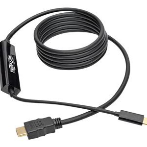 Tripp Lite   USB C to HDMI Adapter Cable Converter UHD Ultra High Definition 4K x 2K @ 30Hz M/M USB Type C, USB-C, USB Type-C 6ft 6′ external v… U444-006-H