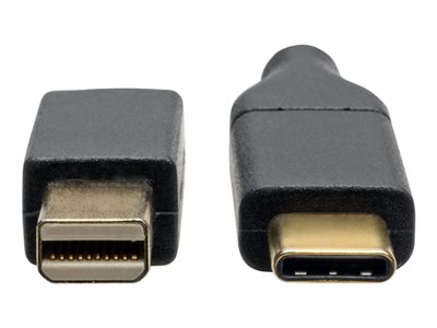Tripp Lite   USB 3.1 Gen 1 USB-C to Mini DisplayPort 4K Adapter Cable (M/M), Thunderbolt 3 Compatible, 3840 x 2160 (4K x 2K) @ 60 Hz, USB C,… U444-006-MDP
