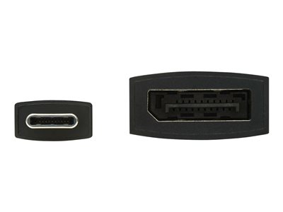 Tripp Lite   USB C to DisplayPort Adapter Cable (M/F) with Equalizer, 8K UHD, HDR, DP 1.4, Black, 6 in. (15.24 cm) USB / DisplayPort adapter… U444-06N-DP8B