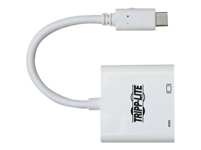 Tripp Lite   USB C to DisplayPort Adapter Cable w Equalizer 8K UHD HDR 60W PD Charging M/F White 6in USB / DisplayPort adapter 6 in U444-06N-DP8WC