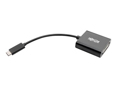 Tripp Lite   USB-C to DVI Adapter Converter, USB 3.1 Gen 1, Thunderbolt 3, 1080p M/F, Black, USB Type C, USB-C, USB Type-C video adapter U… U444-06N-DVIBAM
