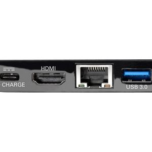 Tripp Lite   USB C to HDMI Multiport Video Adapter Converter w/ USB-A Hub, USB-C PD Charging Port & Gigabit Ethernet Port, Thunderbolt 3 C… U444-06N-H4GUBC