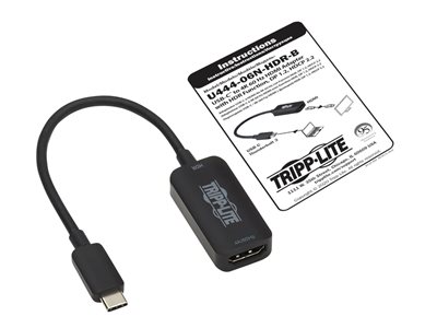 Tripp Lite HDMI to VGA with Audio Converter Cable Adapter for  Ultrabook/Laptop/Desktop PC, (M/F), 6-in. (15.24 cm) 
