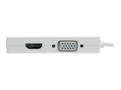 Tripp Lite   USB Type-C (USB-C) to HDMI/DVI/VGA All-in-One Converter Adapter, Thunderbolt 3 Compatible, Ultra HD 4K x 2K (3840 x 2160) @ 30… U444-06N-HDV4K