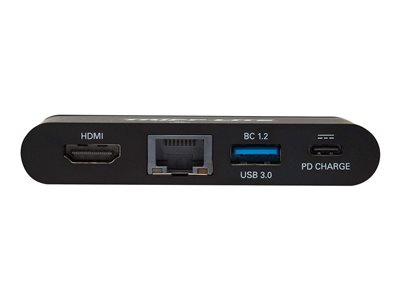 Tripp Lite   USB C Docking Station Adapter Converter 4K w/ HDMI Gigabit Ethernet USB-A Hub & PD Charging Thunderbolt 3 Compatible docking… U444-T6N-H4GUBC