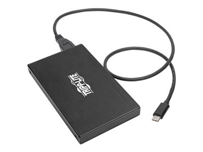 Tripp Lite   USB 3.1 Gen 2 (10 Gbps) SATA SSD/HDD to USB-C Enclosure Adapter with UASP Support storage enclosure SATA 6Gb/s USB 3.1 (Gen 2) U457-025-CG2