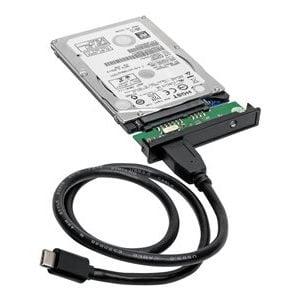 Tripp Lite   USB 3.1 Gen 2 (10 Gbps) SATA SSD/HDD to USB-C Enclosure Adapter with UASP Support storage enclosure SATA 6Gb/s USB 3.1 (Gen 2) U457-025-CG2