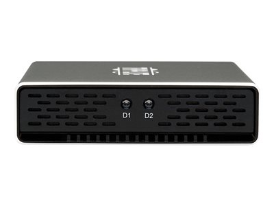 Tripp Lite   USB-C to Dual M.2 SATA SSD/HDD Enclosure Adapter USB 3.1 Gen 2 (10 Gbps), Thunderbolt 3, UASP, RAID storage enclosure M.2 Car… U457-2M2-SATAG2