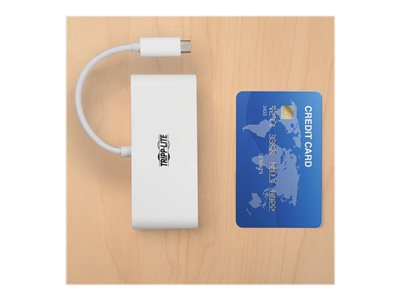 Tripp Lite   2-Port USB-C to USB-A Hub Micro SD & SD/MMC Reader & USB Charging hub 2 ports U460-002-2AM-C
