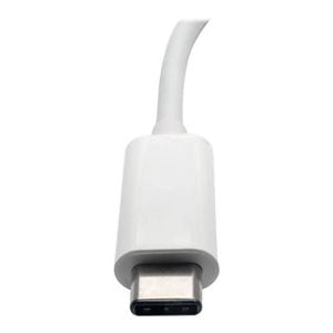 Tripp Lite   3-Port USB-C to USB-A Hub Portable w/ Gigabit Ethernet Port RJ45 hub 3 ports U460-003-3AG