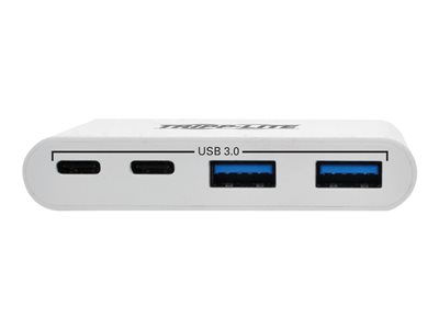 Tripp Lite   4-Port USB C USB 3.1 Gen 1 Portable Hub USB-C to x2 USB-A and x2 USB-C, USB Type-C, USB Type C hub 4 ports U460-004-2A2C