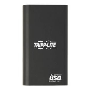Tripp Lite   Portable Charger 2x USB-A, USB-C with PD Charging, 10,050mAh Power Bank, Lithium-Ion, USB-IF, Black power bank Li-Ion USB Type… UPB-10K0-2U1C