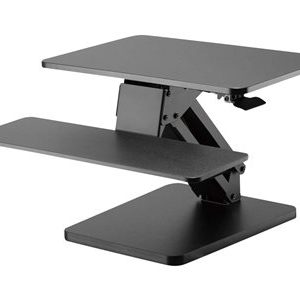 Tripp Lite   Sit Stand Desktop Workstation Height Adjustable Standing Desk standing desk converter rectangular black WWSSDT