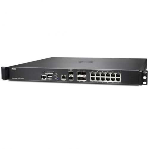 SonicWall  NSA 5600 GEN5 Firewall Replacement With AGSS 12 Port10/100/1000Base-T, 1000Base-X, 10GBase-X10 Gigabit EthernetDES,… 01-SSC-1217
