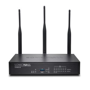 SonicWall  TZ400 Wireless-AC GEN5 Firewall Replacement With AGSS 7 Port10/100/1000Base-TGigabit EthernetWireless LAN IEEE 802…. 01-SSC-1359