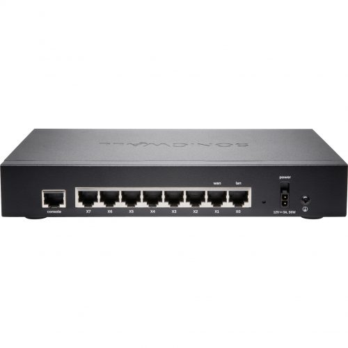 SonicWall  TZ500 GEN5 Firewall Replacement With AGSS 8 Port10/100/1000Base-TGigabit EthernetAES (128-bit), AES (256-bit), DES,… 01-SSC-1361