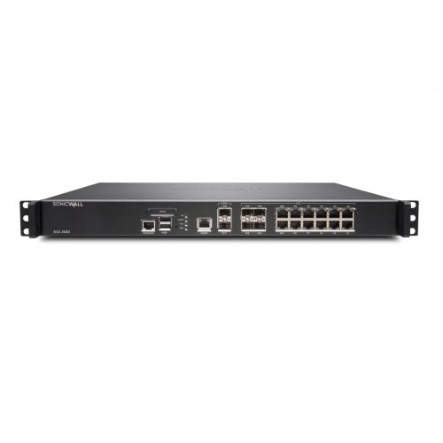 SonicWall  NSA 3600 GEN5 Firewall Replacement With AGSS 12 Port10/100/1000Base-T, 1000Base-X, 10GBase-X10 Gigabit EthernetDES,… 01-SSC-1366