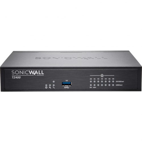 SonicWall TZ400 Firewall – Gigabit Ethernet