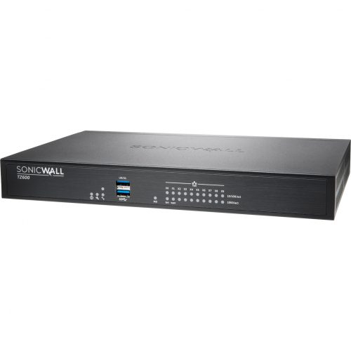 SonicWall  TZ600 UTM Firewall – 10 Port10/100/1000Base-T Gigabit Ethernet