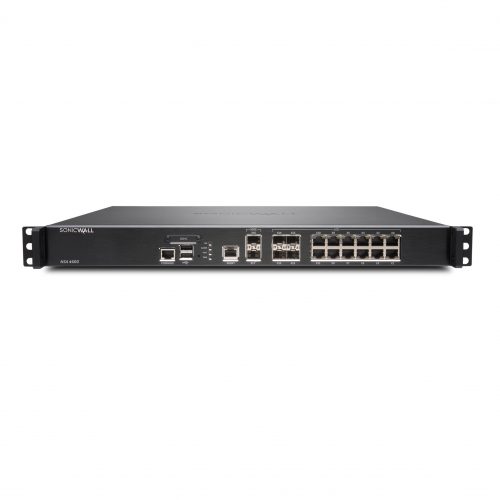 SonicWall  NSA 4600 Network Security/Firewall Appliance12 Port1000Base-T, 10GBase-X10 Gigabit EthernetDES, 3DES, AES (128-bit), A… 01-SSC-1714