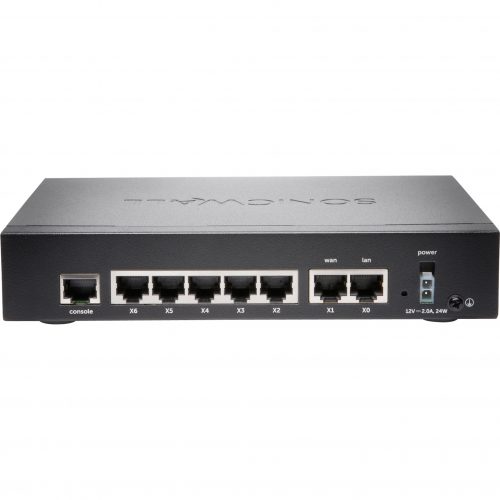 SonicWall  TZ400 Network Security/Firewall Appliance7 Port10/100/1000Base-TGigabit EthernetAES (128-bit), AES (256-bit), DES, MD5… 01-SSC-1740