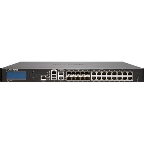 SonicWall  NSA 9250 Network Security/Firewall Appliance18 Port1000Base-T, 10GBase-X, 10GBase-TGigabit EthernetDES, 3DES, AES (128… 01-SSC-1941