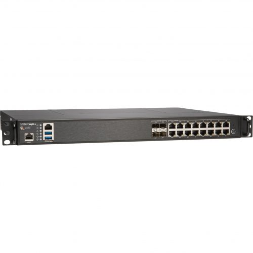 SonicWall  NSA 2650 Network Security/Firewall Appliance16 Port10/100/1000Base-T2.5 Gigabit EthernetAES (256-bit), DES, MD5, AES (… 01-SSC-1997