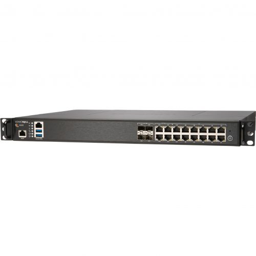 SonicWall  NSA 2650 Network Security/Firewall Appliance16 Port10/100/1000Base-T2.5 Gigabit EthernetAES (256-bit), DES, MD5, AES (… 01-SSC-1997