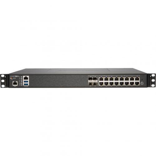 SonicWall  NSA 2650 Network Security/Firewall Appliance16 Port10/100/1000Base-T2.5 Gigabit EthernetAES (256-bit), DES, MD5, AES (… 01-SSC-1997