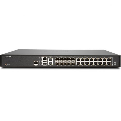 SonicWall  NSA 6650 Network Security/Firewall Appliance18 Port1000Base-T, 10GBase-X, 10GBase-TGigabit EthernetDES, 3DES, AES (128… 01-SSC-2209