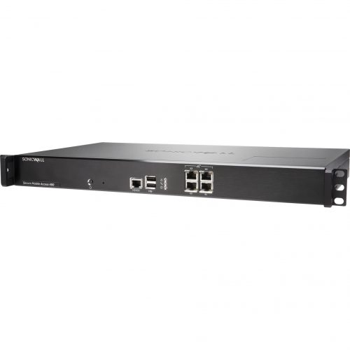 SonicWall  SMA 400 ADDITIONAL 25 CONCURRENT USERS4 Port10/100/1000Base-TGigabit Ethernet4 x RJ-45Desktop 01-SSC-2245