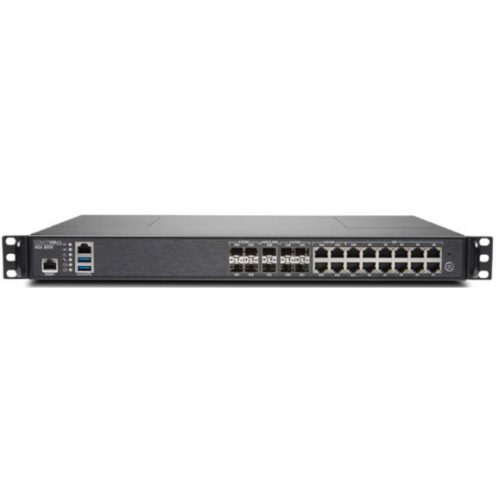 SonicWall  NSA 3650 Network Security/Firewall Appliance16 Port1000Base-X, 10GBase-XGigabit EthernetWireless LAN IEEE 802.11acA… 01-SSC-4079