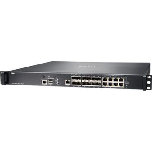 SonicWall  NSA 6600 Network Security Appliance8 PortGigabit Ethernet8 x RJ-4513 Total Expansion SlotsRack-mountable 01-SSC-4259