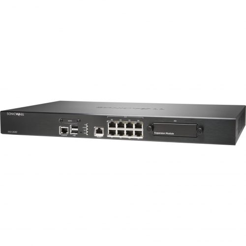 SonicWall  NSA 2600 Network Security/Firewall Appliance8 Port1000Base-TGigabit EthernetDES, AES (256-bit), MD5, AES (192-bit), 3D… 02-SSC-1069