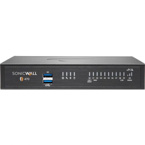 SonicWall TZ470 High Availability Firewall – 2.5 Gigabit Ethernet