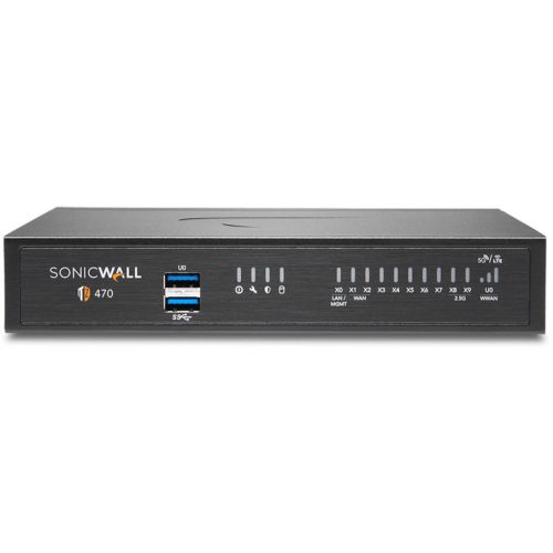 SonicWall TZ470 High Availability Firewall – 2.5 Gigabit Ethernet
