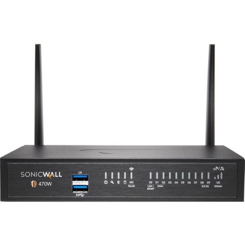 SonicWall TZ470 Wireless-AC Secure Upgrade Plus – Appliance and Advanced Protection Services Suite, 3 Years