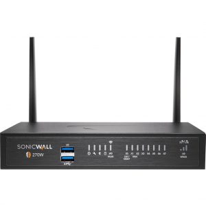 SonicWall  TZ270W Network Security/Firewall Appliance8 Port10/100/1000Base-TGigabit EthernetWireless LAN IEEE 802.11acDES, 3DE… 02-SSC-6860