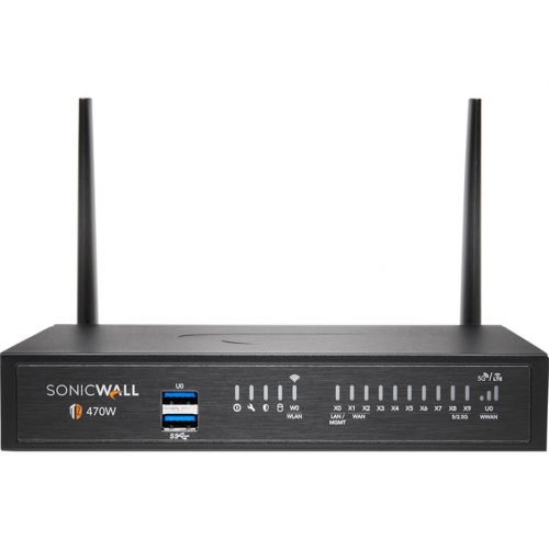 SonicWall TZ470W Gen 7 Firewall 2.5 Gigabit Ethernet Wireless