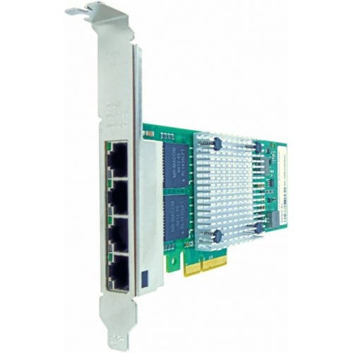 AXIOM NETWORK ADAPTERS  10/100/1000Mbs Quad Port RJ45 PCIe x4 NIC Card for IntelE1G44HT1000Mbs Quad Port RJ45 PCIe x4 NIC Card E1G44HT-AX